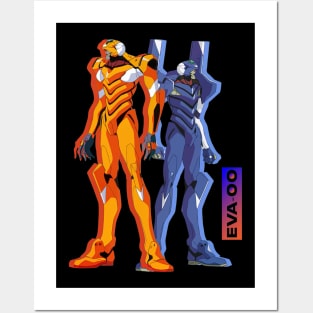 Eva-00 Posters and Art